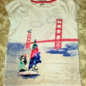 Gymboree Sequin and Sparkle Short Sleeve Shirt